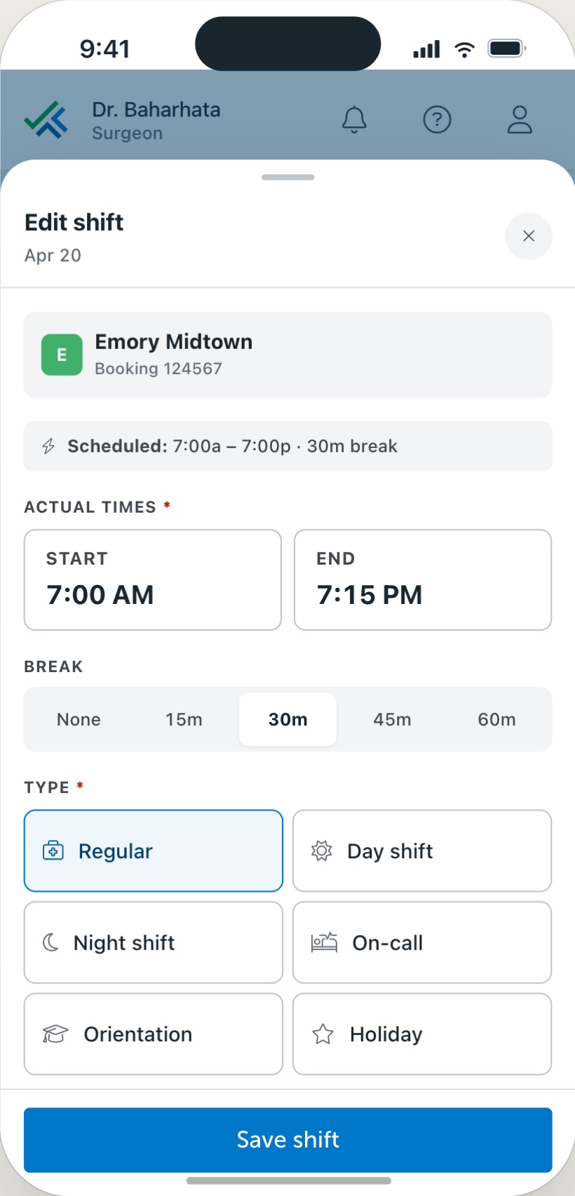 LocumTenens.com — app screen