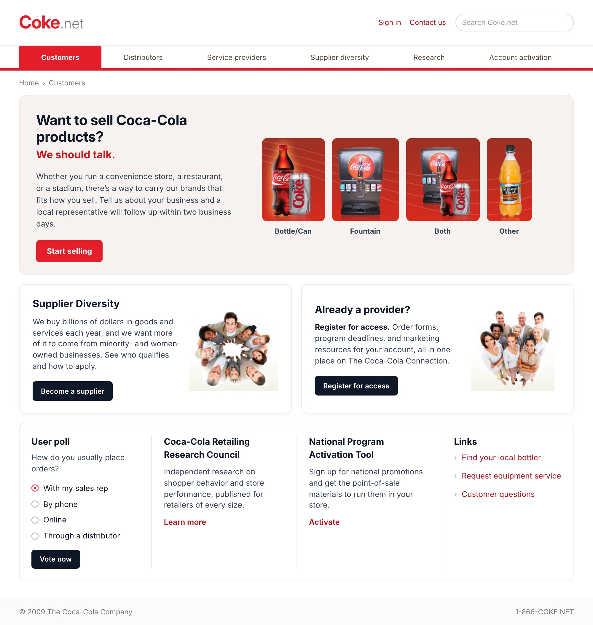 Coca-Cola Enterprises · Coke.net